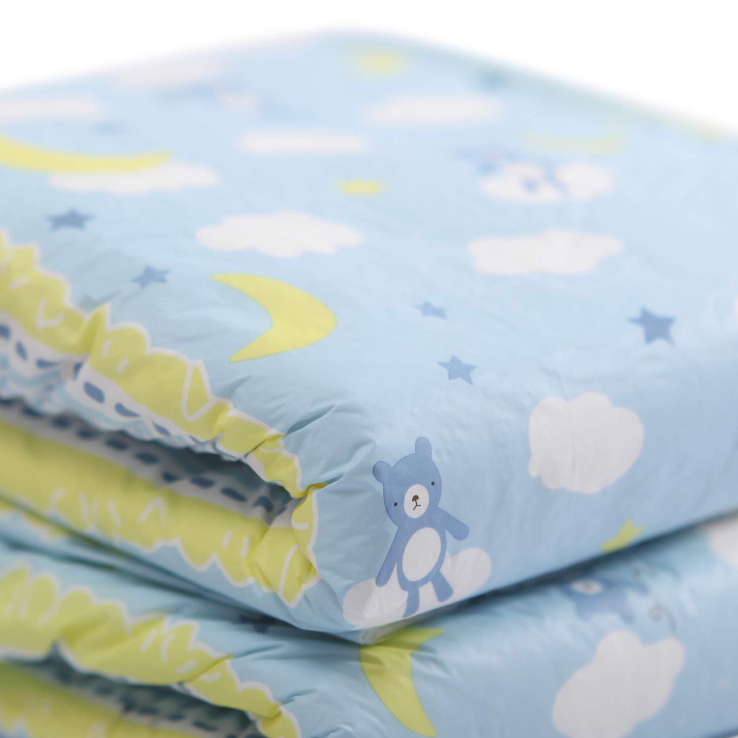 Littleforbig Adult Printed Diaper 40 Pieces (4 Packs) - Little Dreamers (Medium 28"-38") - Image 4
