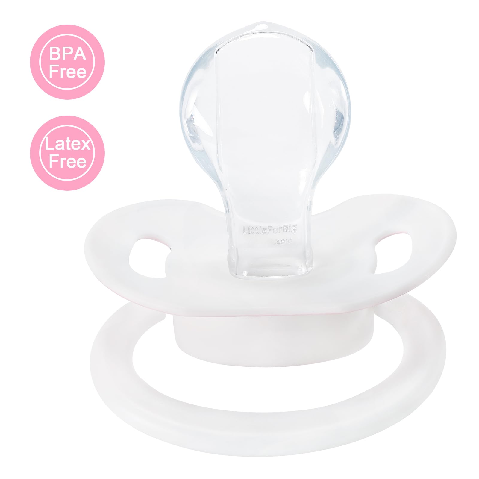 LittleForBig Bigshield Generation-II Adult Sized Printed Pacifier Baby Usagi Pattern - Image 3