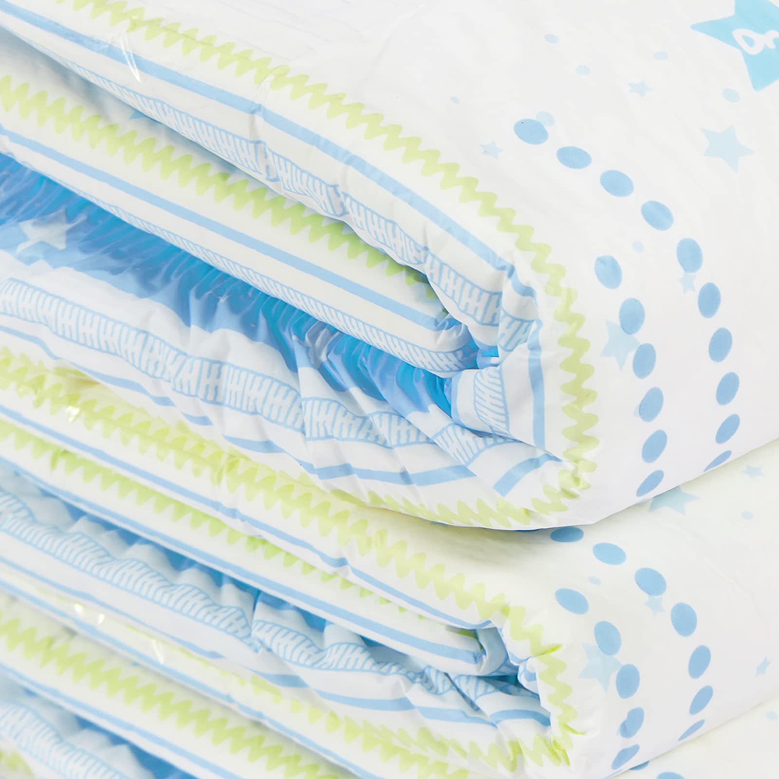 Littleforbig Printed Adult Brief Diapers 40 Pieces (4 Packs) - Astro Babies(M) - Image 4