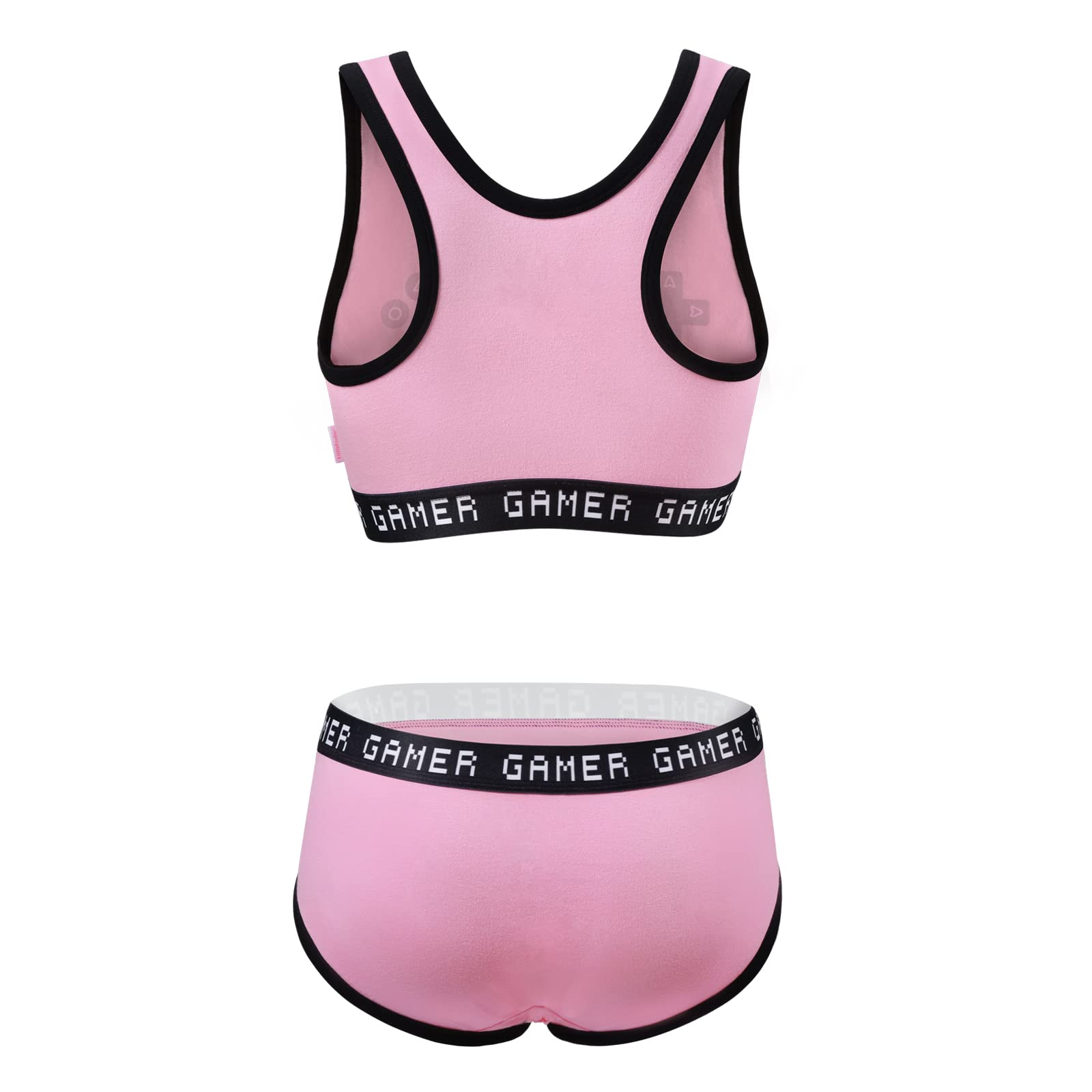 Littleforbig Women Cotton Camisole and Panties Sports loungewear Bralette Set - Playgirl - Image 6